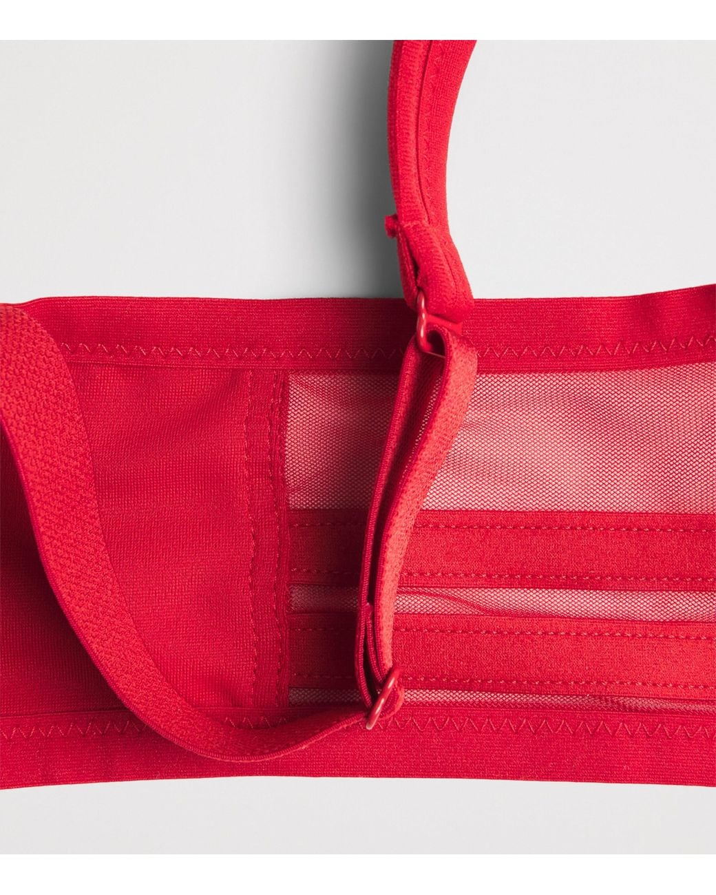 Maison Lejaby Red Nufit Panelled Bra