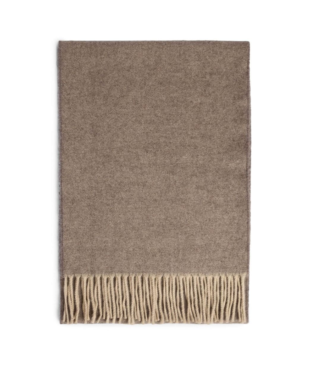 Dunhill Brown Cashmere Scarf for men