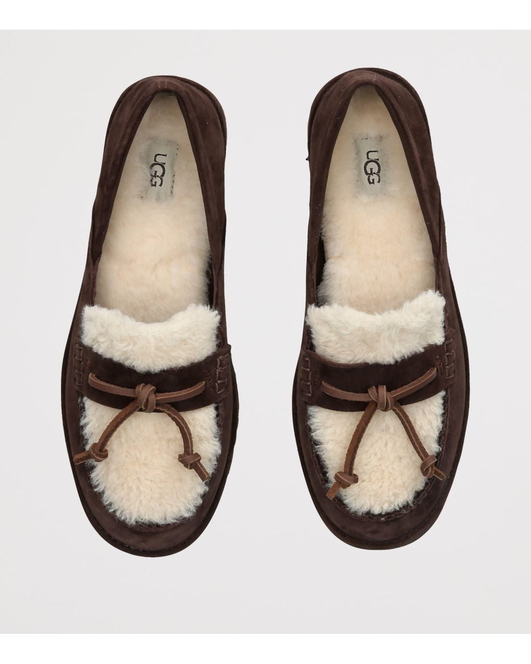 Ugg Brown Suede Zora Loafers