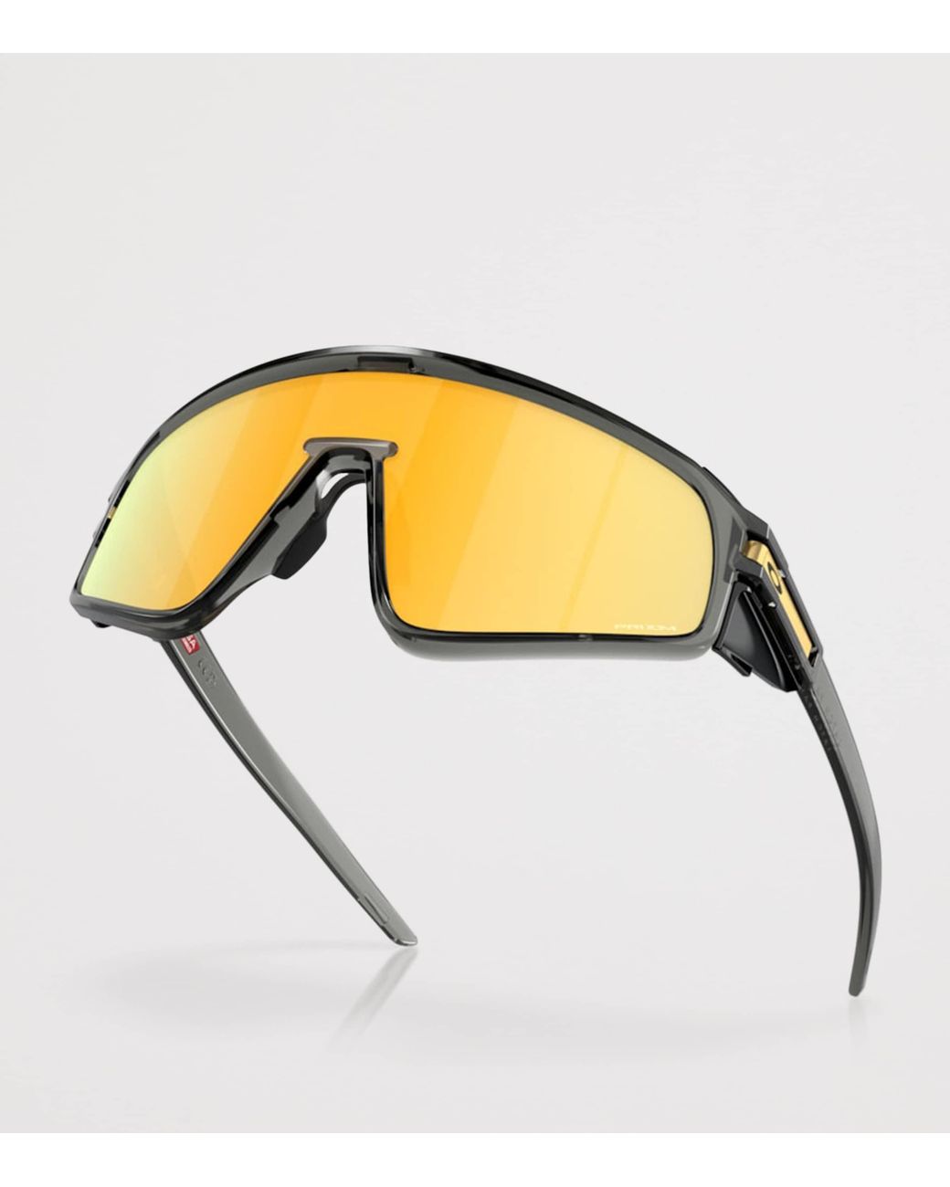 Oakley Yellow Latch Panel Shield Sunglasses
