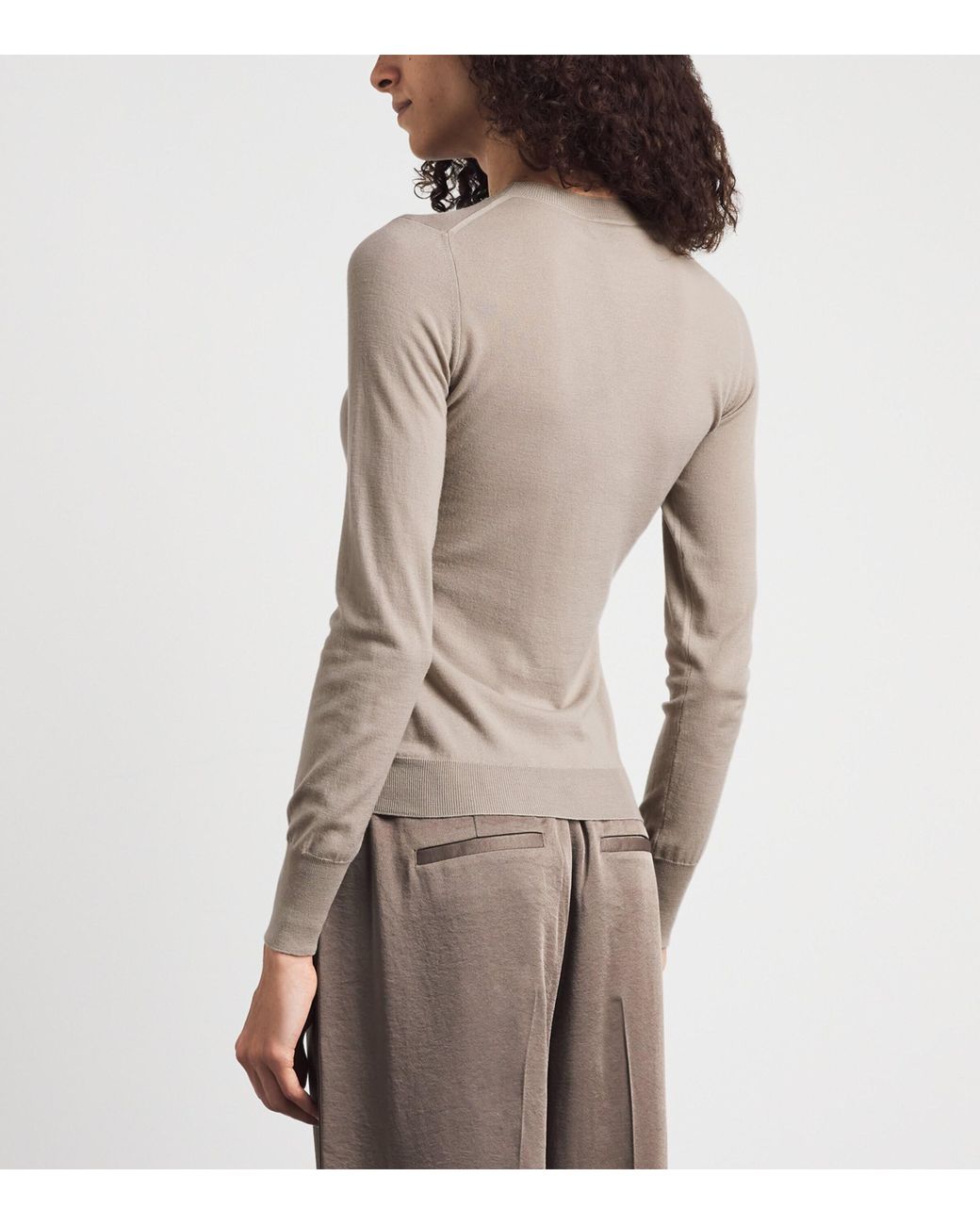 Colombo Brown Cashmere Sweater