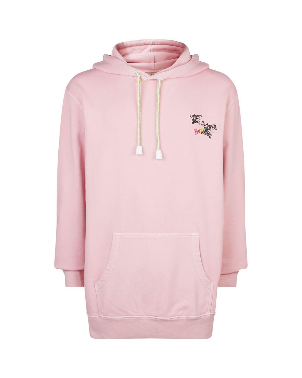 Burberry Rainbow Archive Logo Hoodie in Pink for Men | Lyst