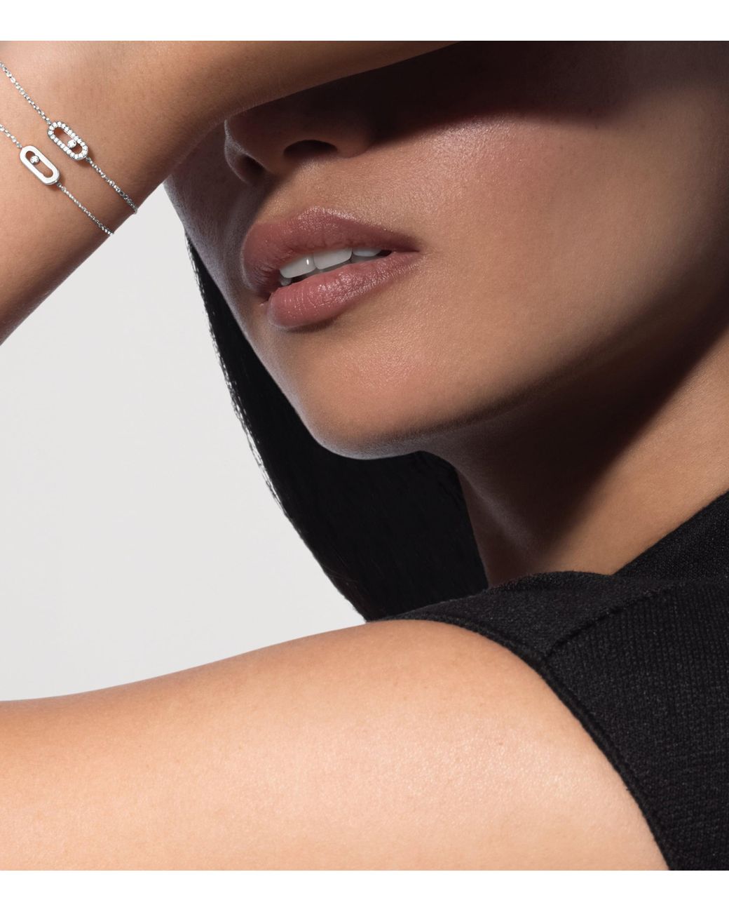 Messika White Move Uno And Diamond Bracelet
