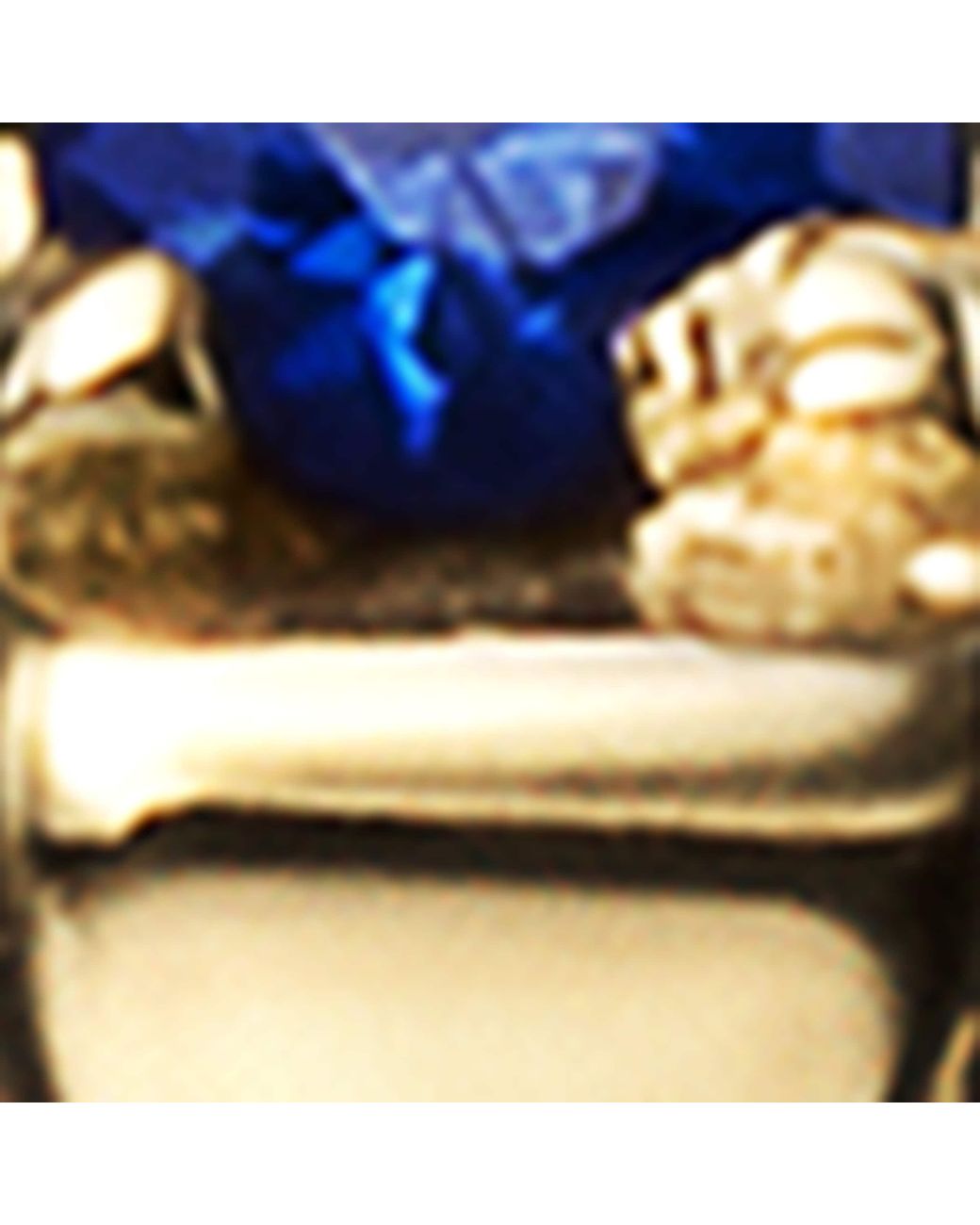 Maria Tash Blue Diamond And Sapphire Eternity Bar Earring Charm