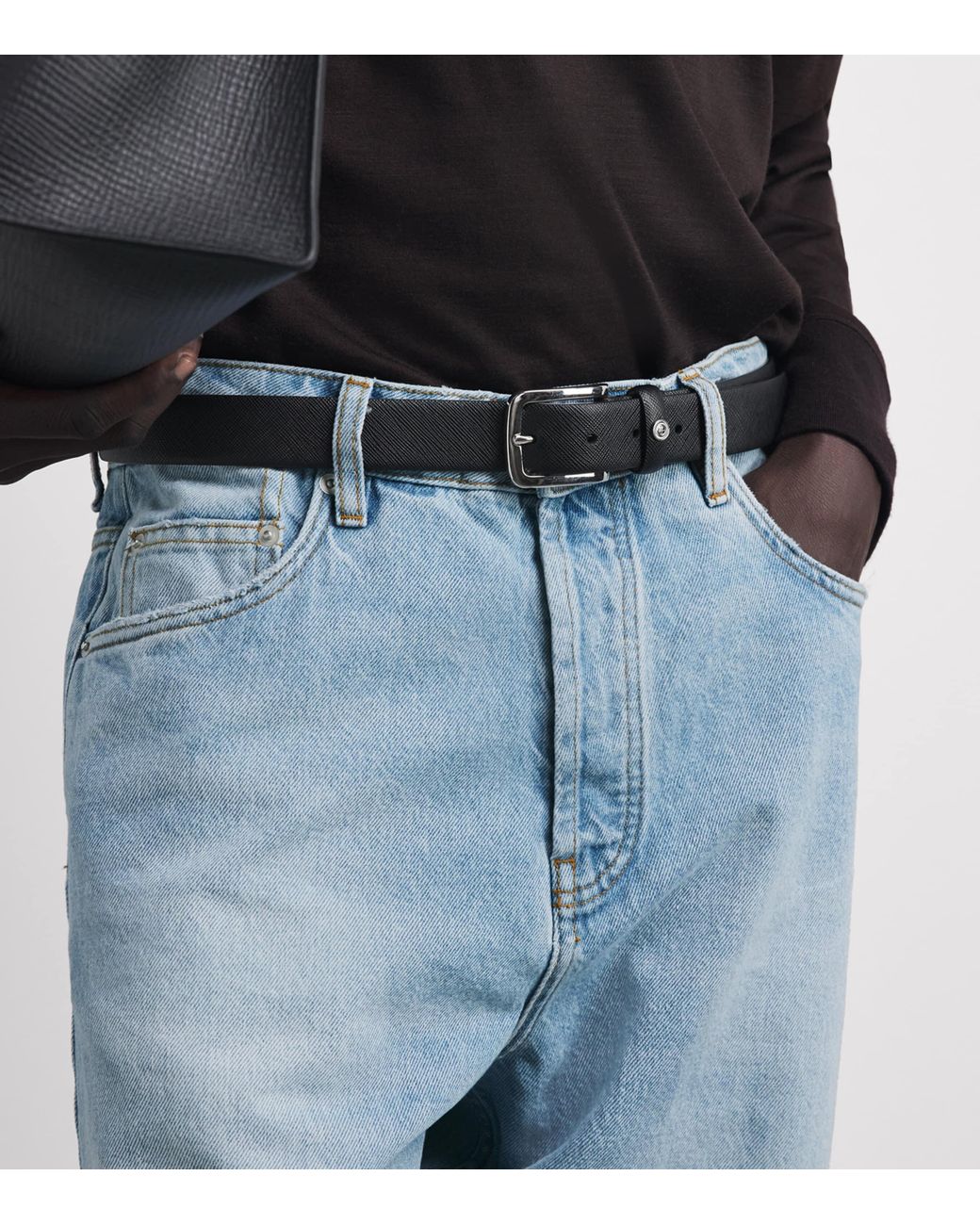 Studio Nicholson Blue Riso Straight Jeans for men