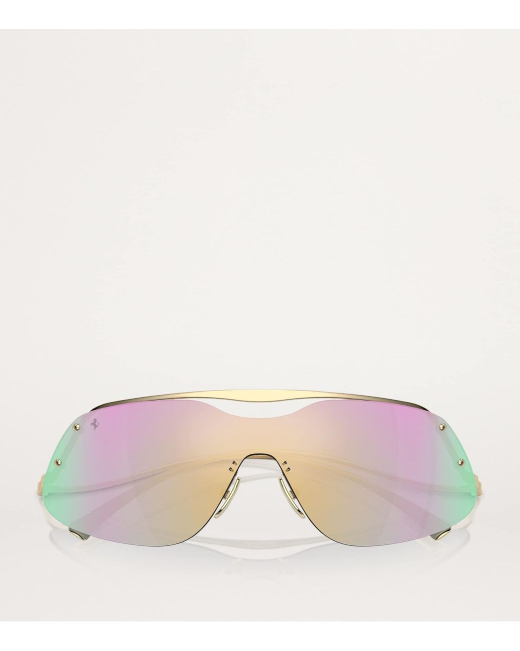 Ferrari Pink Metal Fh1007 Sunglasses