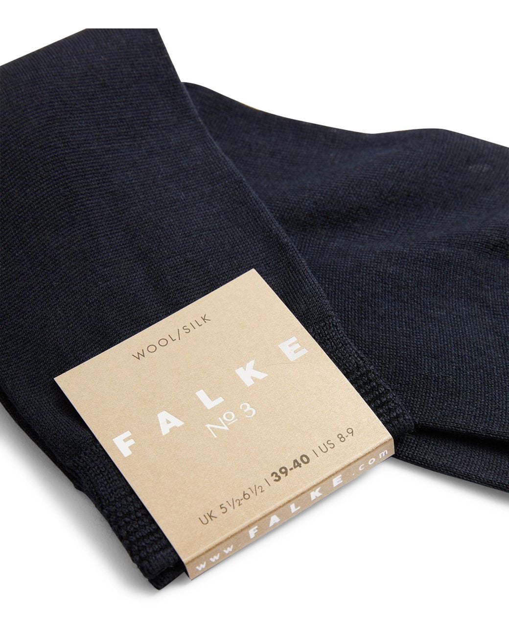 Falke Blue Wool-Silk No.3 Socks
