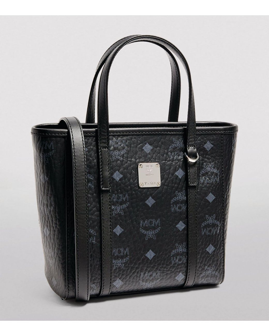 black mcm tote