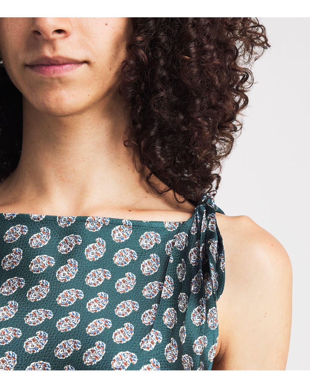 Doen Blue Stretch-Silk Mariselle Maxi Dress