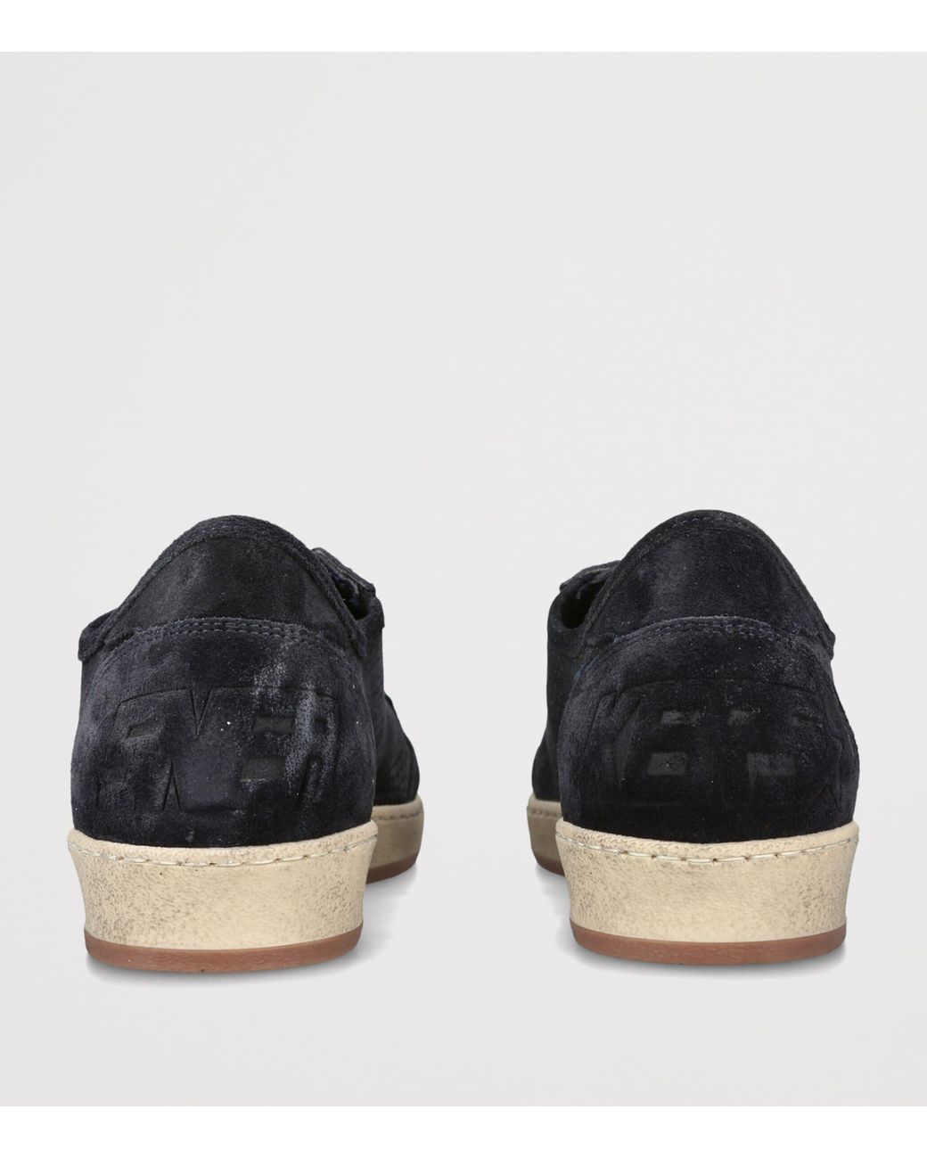 Golden Goose Deluxe Brand Blue Suede Ball Star Sneakers for men