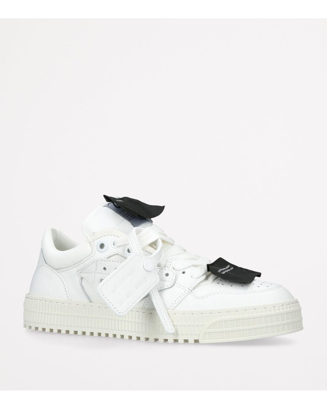 Off-White c/o Virgil Abloh White Leather Low 3.0 Sneakers for men