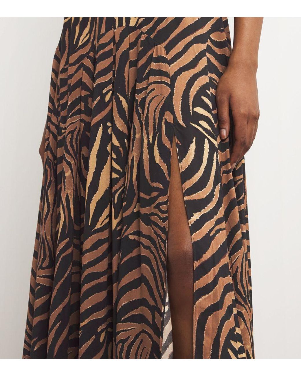 green emerald velvet dress Bondi Midi Dress in Brown Sun Leo Tan