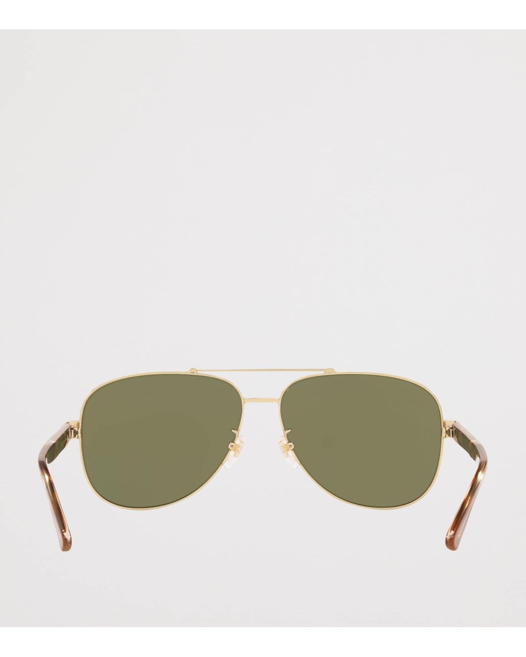 Gucci Green Metal Gg0528S Sunglasses for men