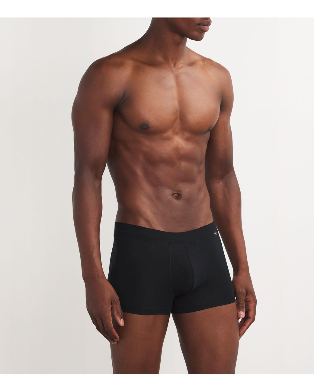 Hanro Black Natural Function Trunks for men