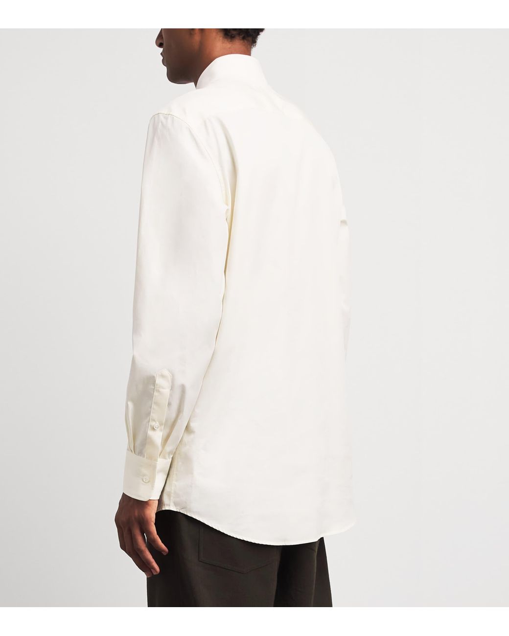 Maison Margiela White Long-Sleeve Shirt for men