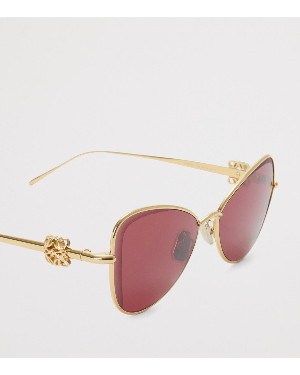 Loewe Pink Bombé Butterfly Sunglasses