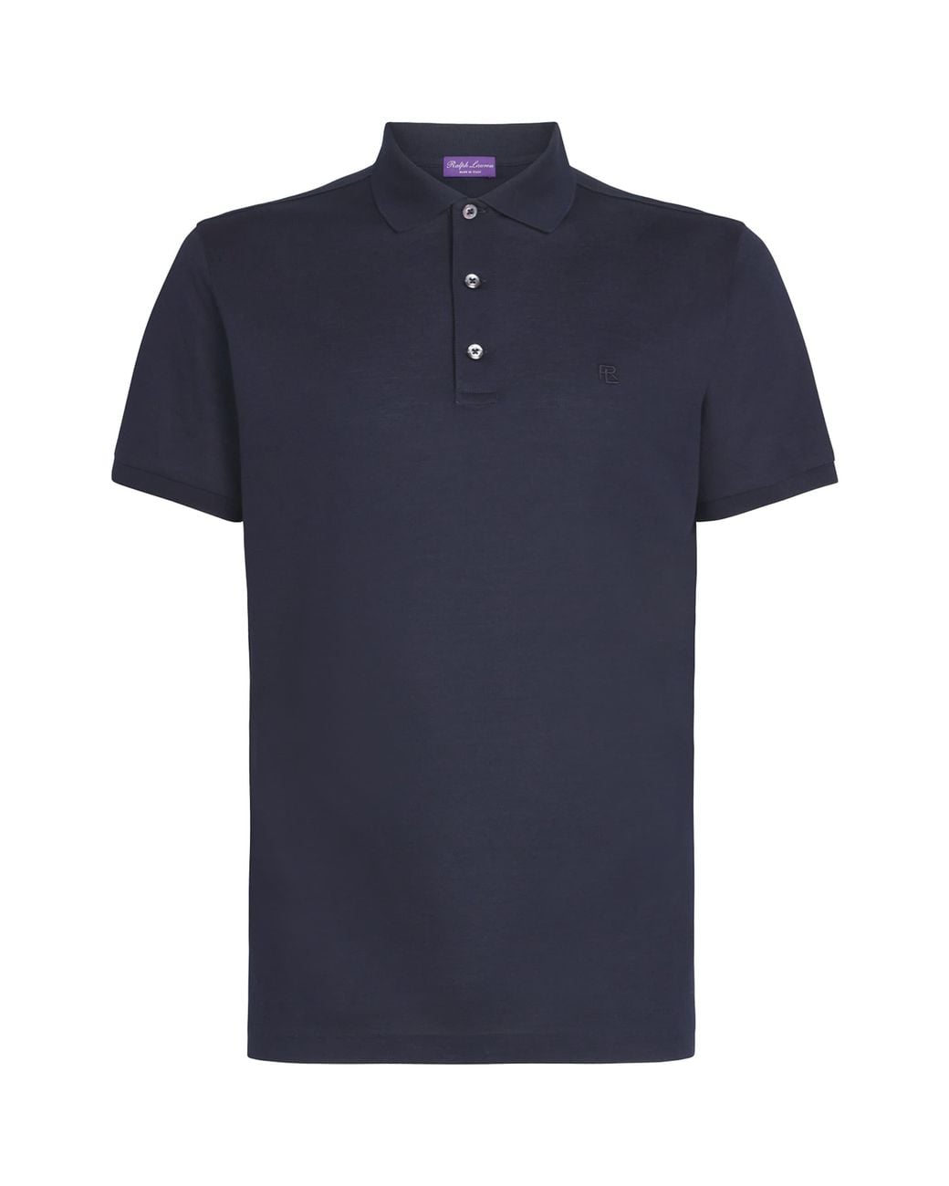 Ralph Lauren Blue Cotton Piqué Slim-Fit Polo Shirt for men