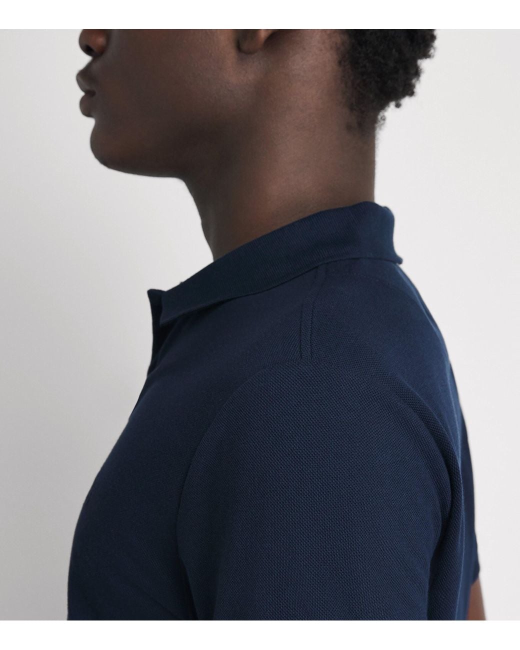 Vilebrequin Blue Organic Cotton Palatin Polo Shirt for men