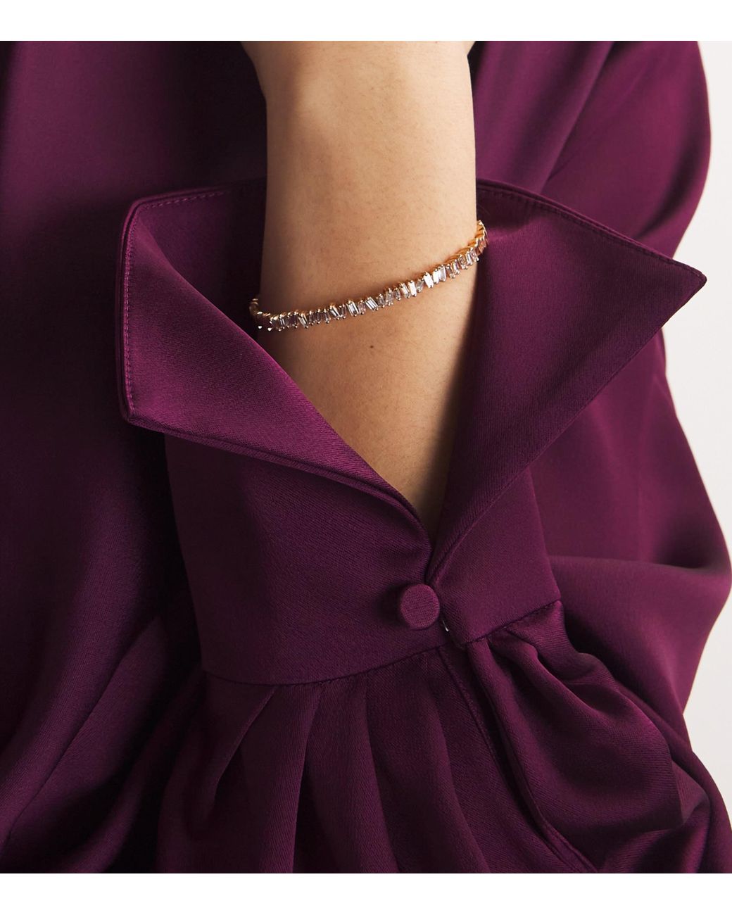 Suzanne Kalan Natural And Diamond Classic Bangle