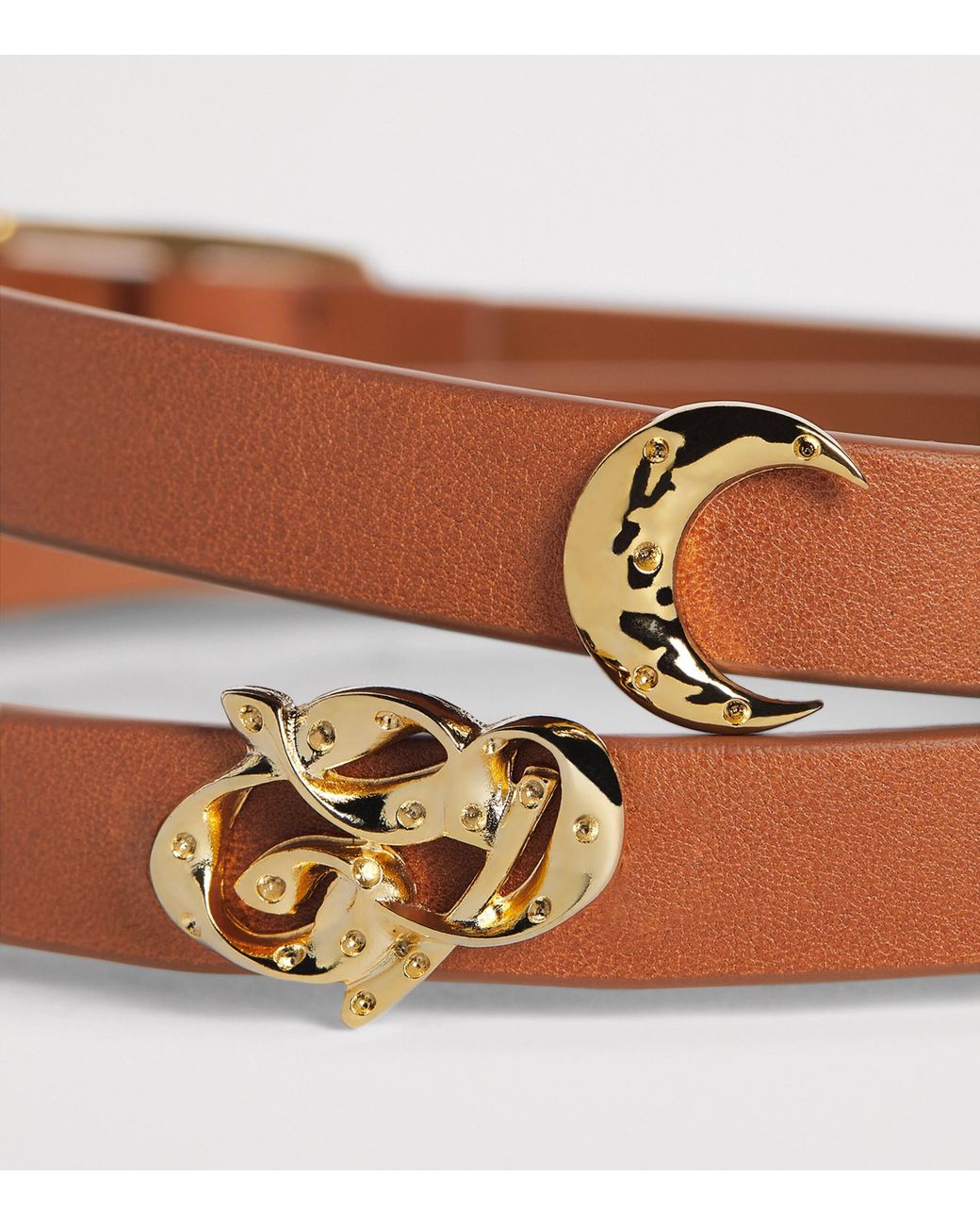 Claudie Pierlot Brown Calfskin Belt
