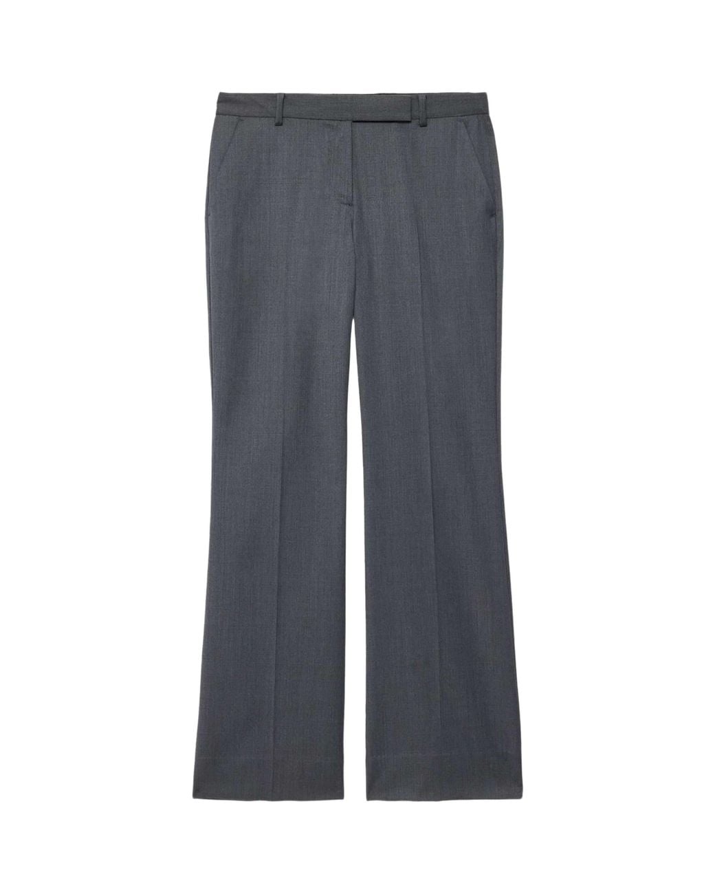 AllSaints Blue Solace Bootcut Trousers