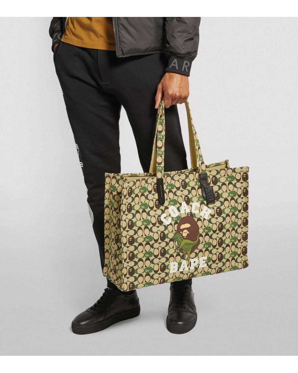 COACH X Bape Canvas Tote Bag for Men | Lyst