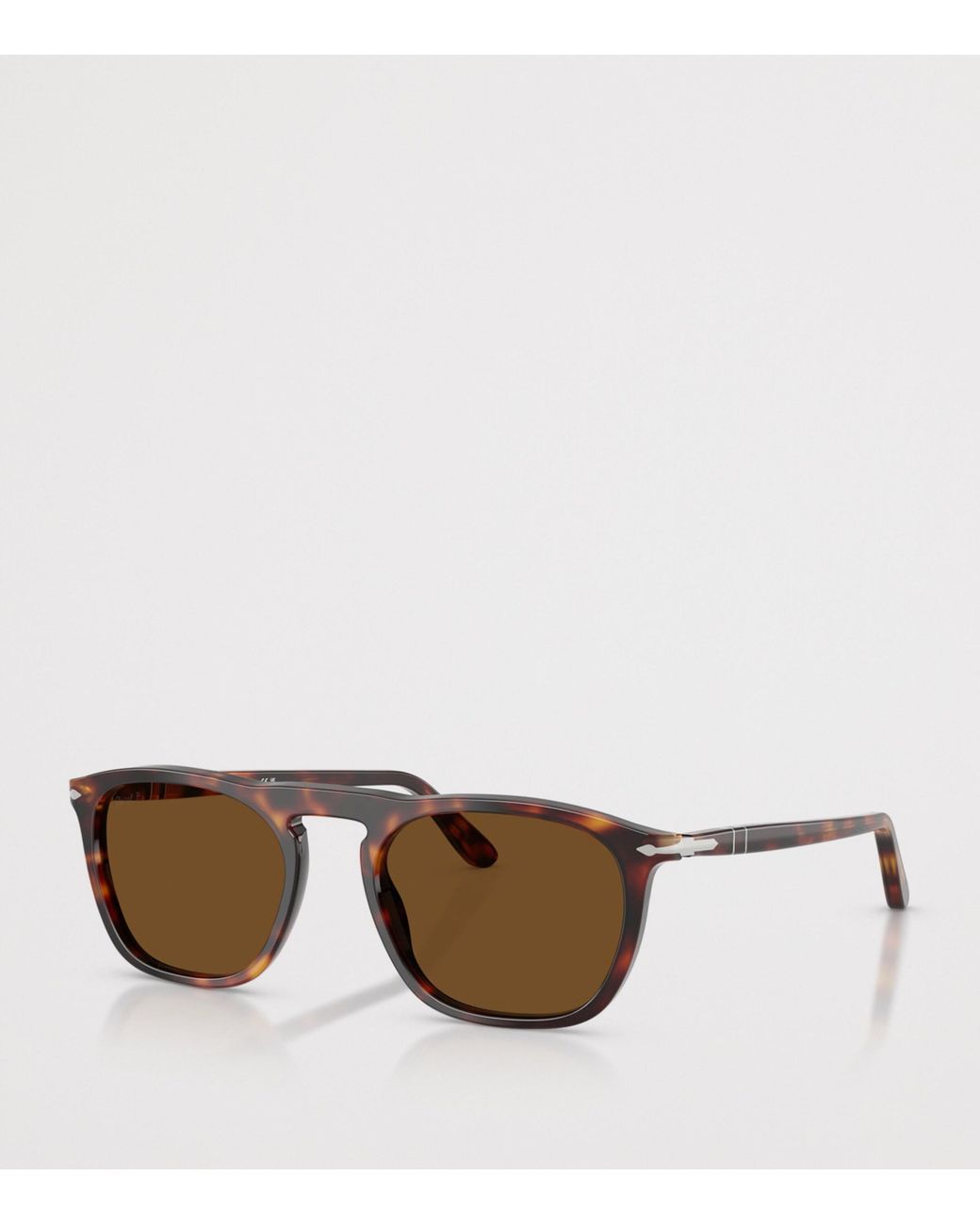Persol Brown Tortoiseshell Gae Square Sunglasses