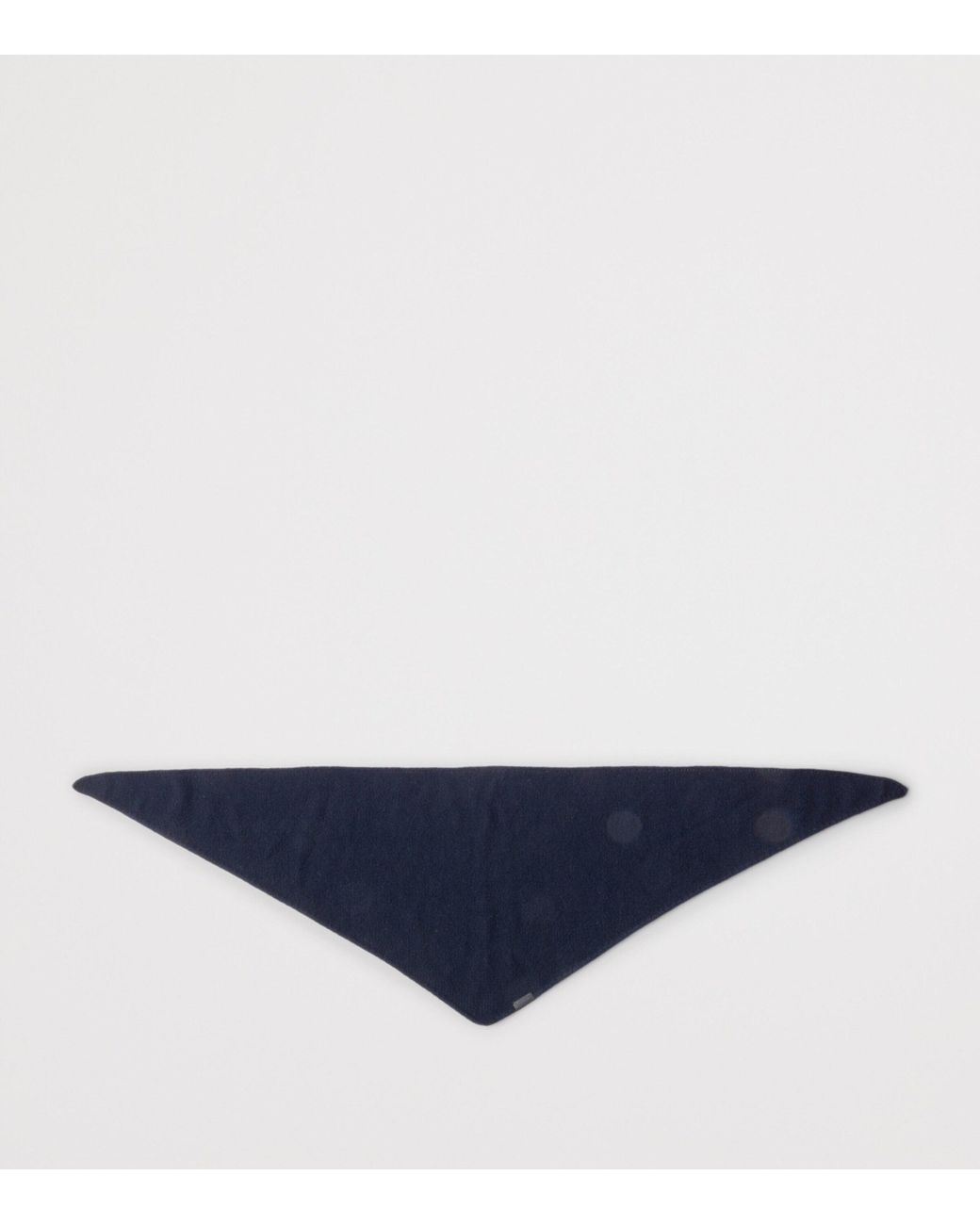 Prada Blue Cashmere Triangular Shawl