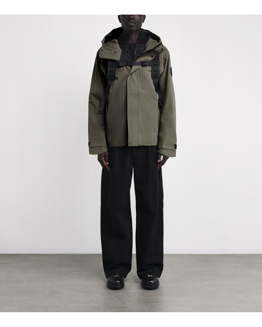 Canada Goose Green Waterproof Rupert Raincoat for men