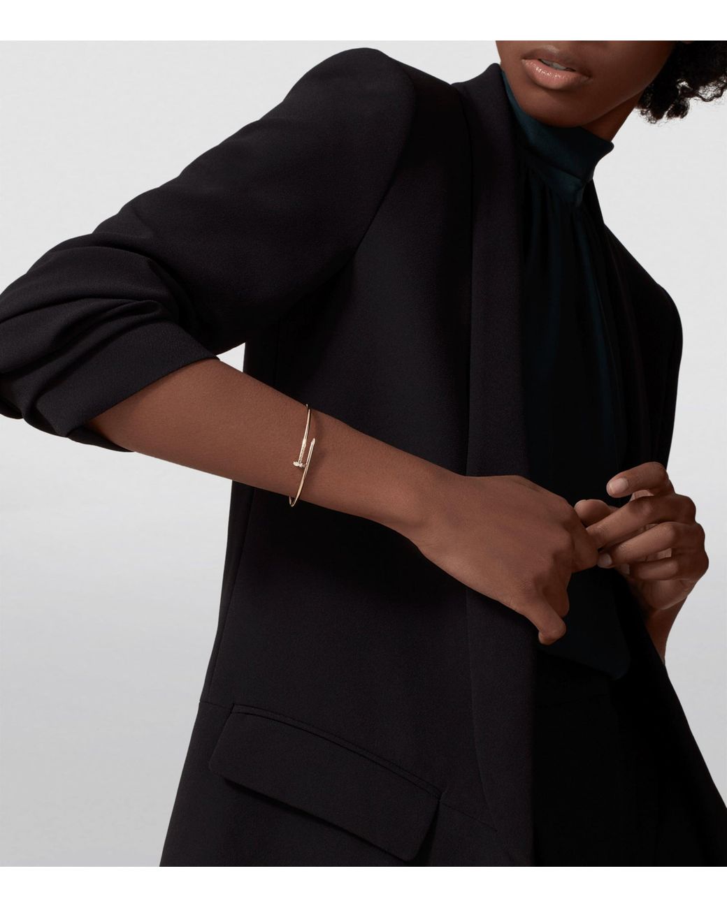 Cartier Metallic Small And Diamond Juste Un Clou Bracelet