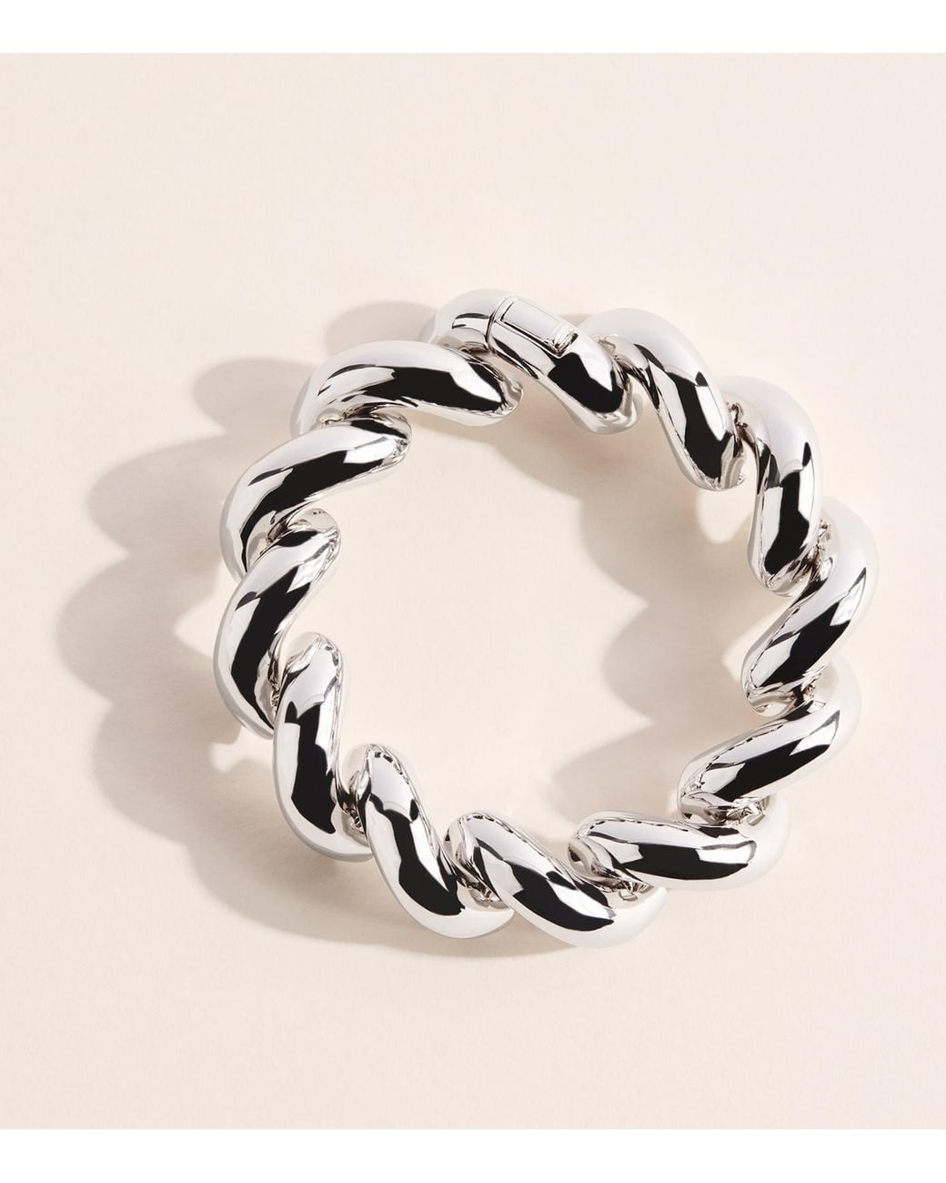 Eddie Borgo Natural Plated Torsade Bracelet