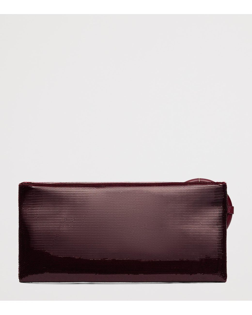 Tom Ford Purple Sequinned Ring Clutch Bag