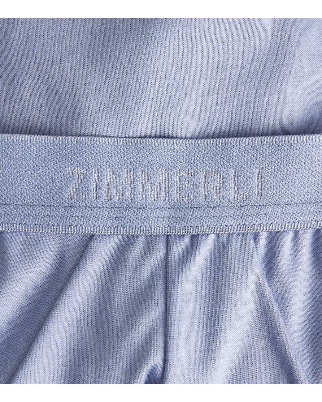 Zimmerli of Switzerland Blue Sea Island Cotton Briefs for men