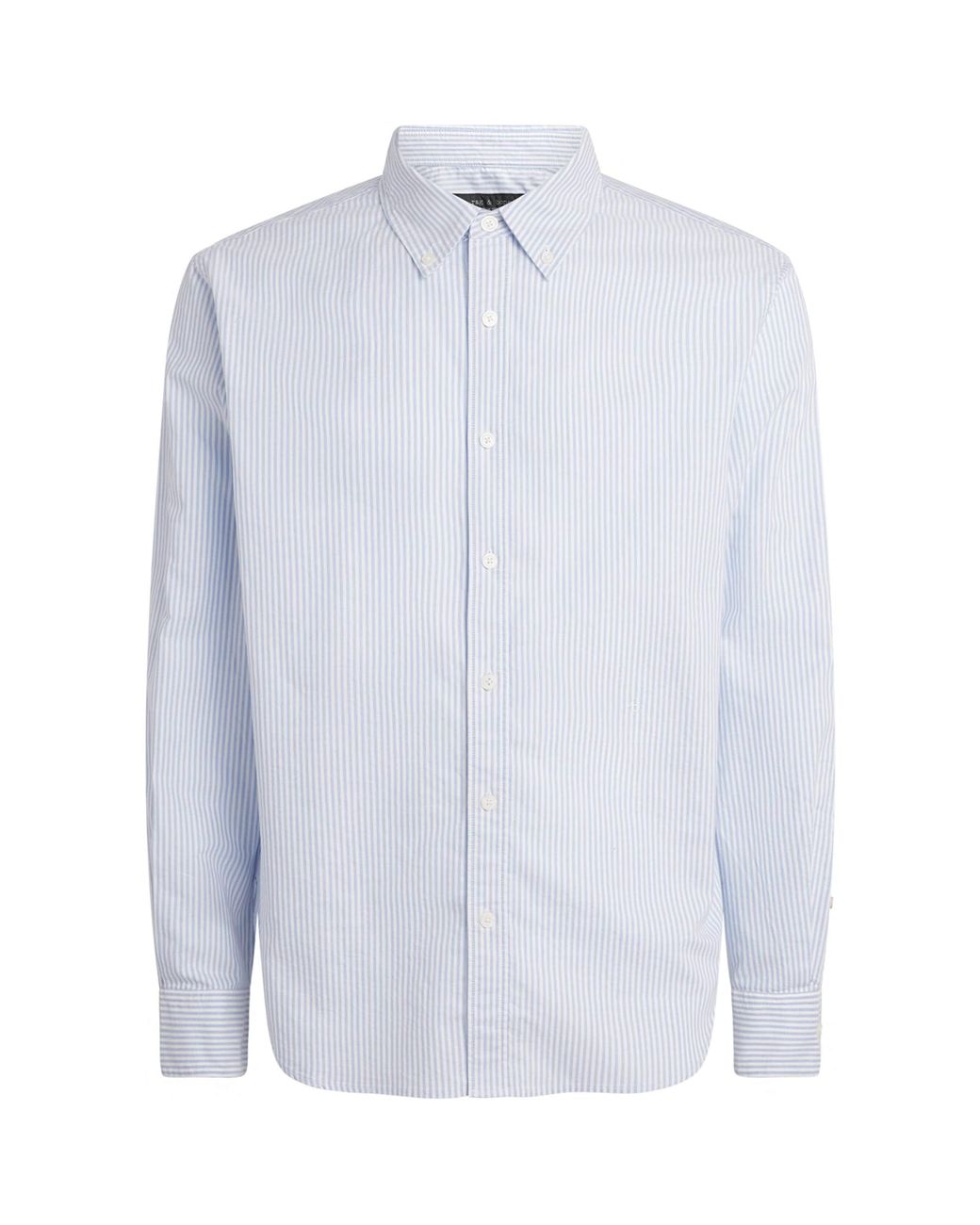 Rag & Bone White Cotton Stripe Shirt for men