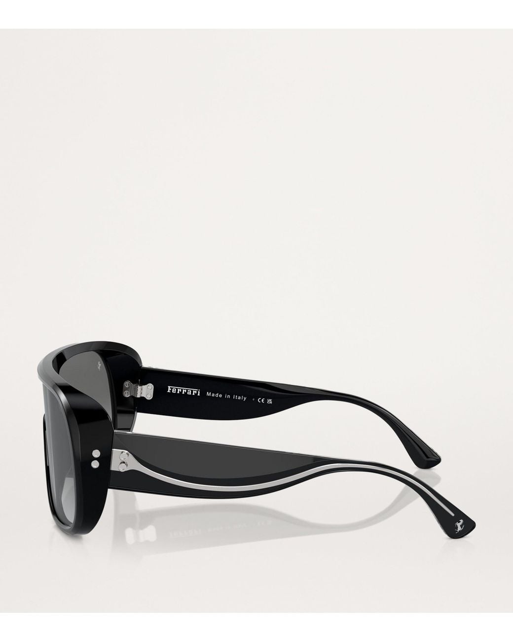 Ferrari Black Acetate Fh2006U Sunglasses