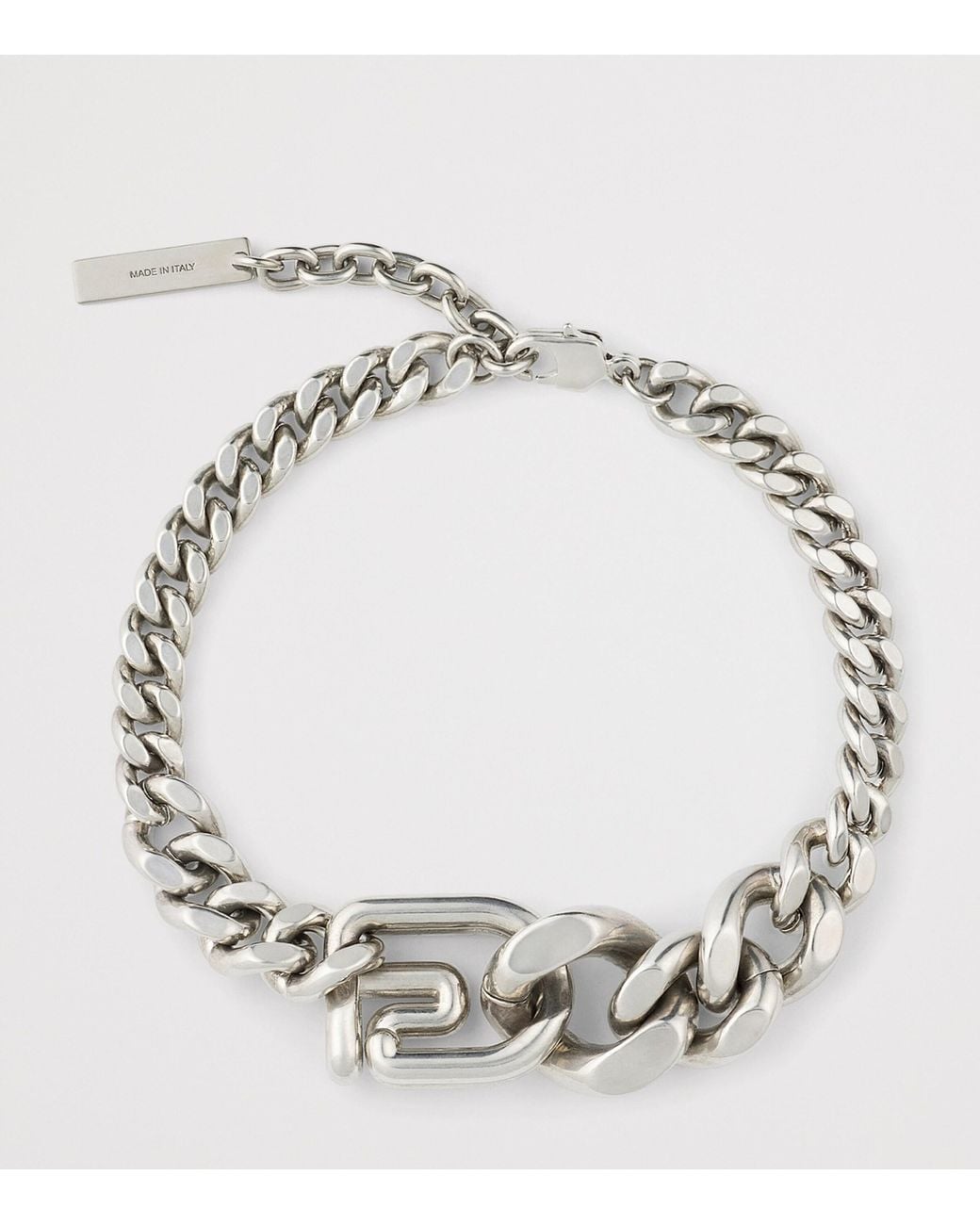 Givenchy Metallic Brass Chain G Bracelet for men