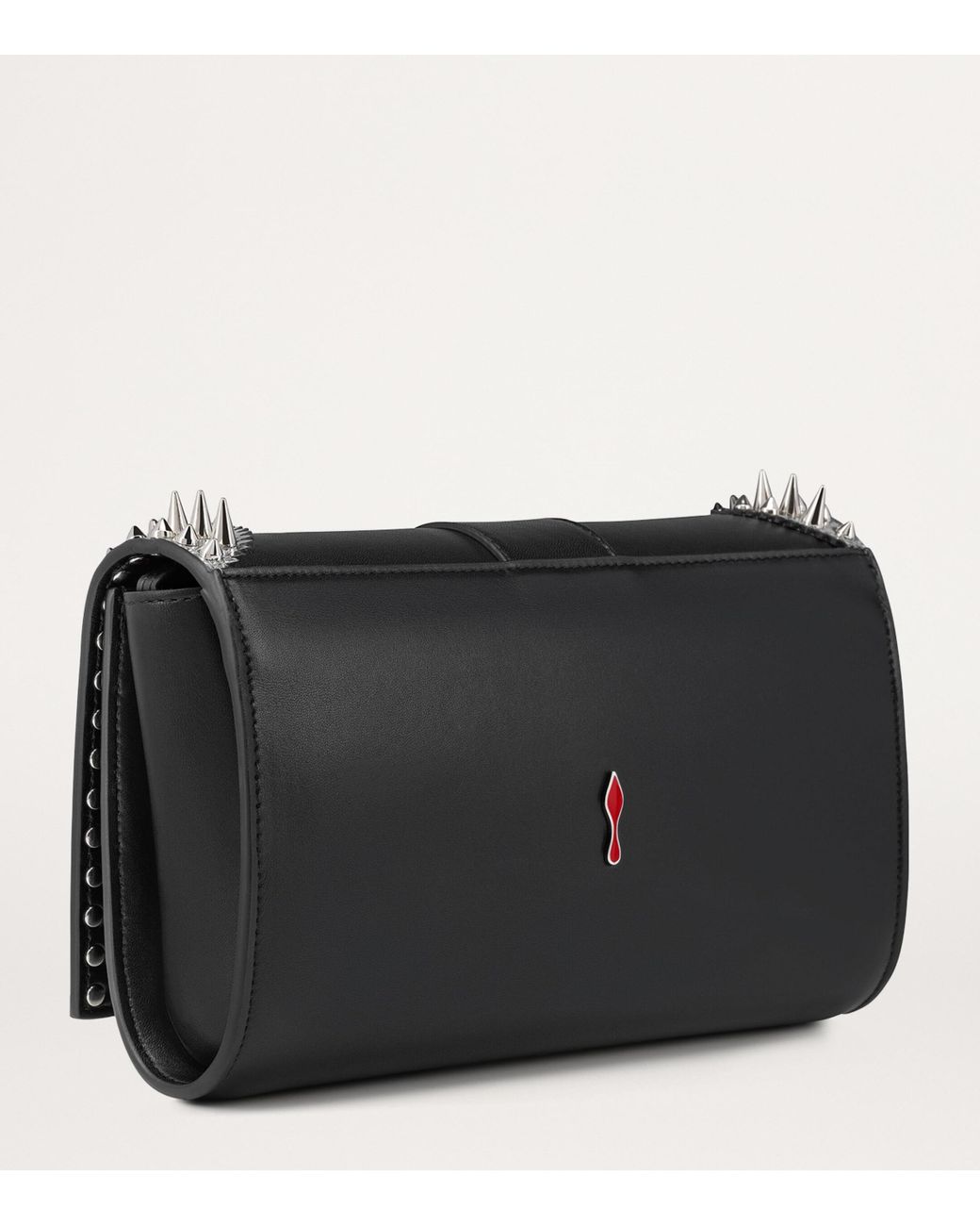 Christian Louboutin Paloma Giddy Nappa Leather Clutch Bag in Black Lyst
