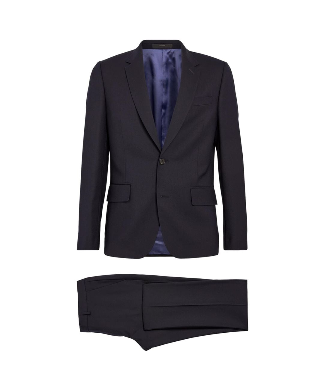 Paul Smith Blue Wool 2-Piece Suit for men