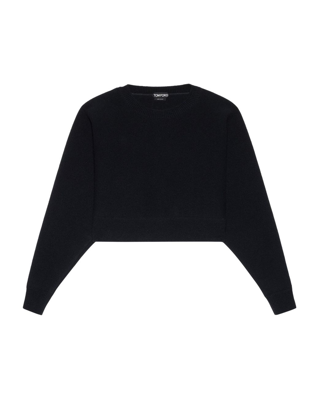 Tom Ford Black Wool-Cashmere Sweater