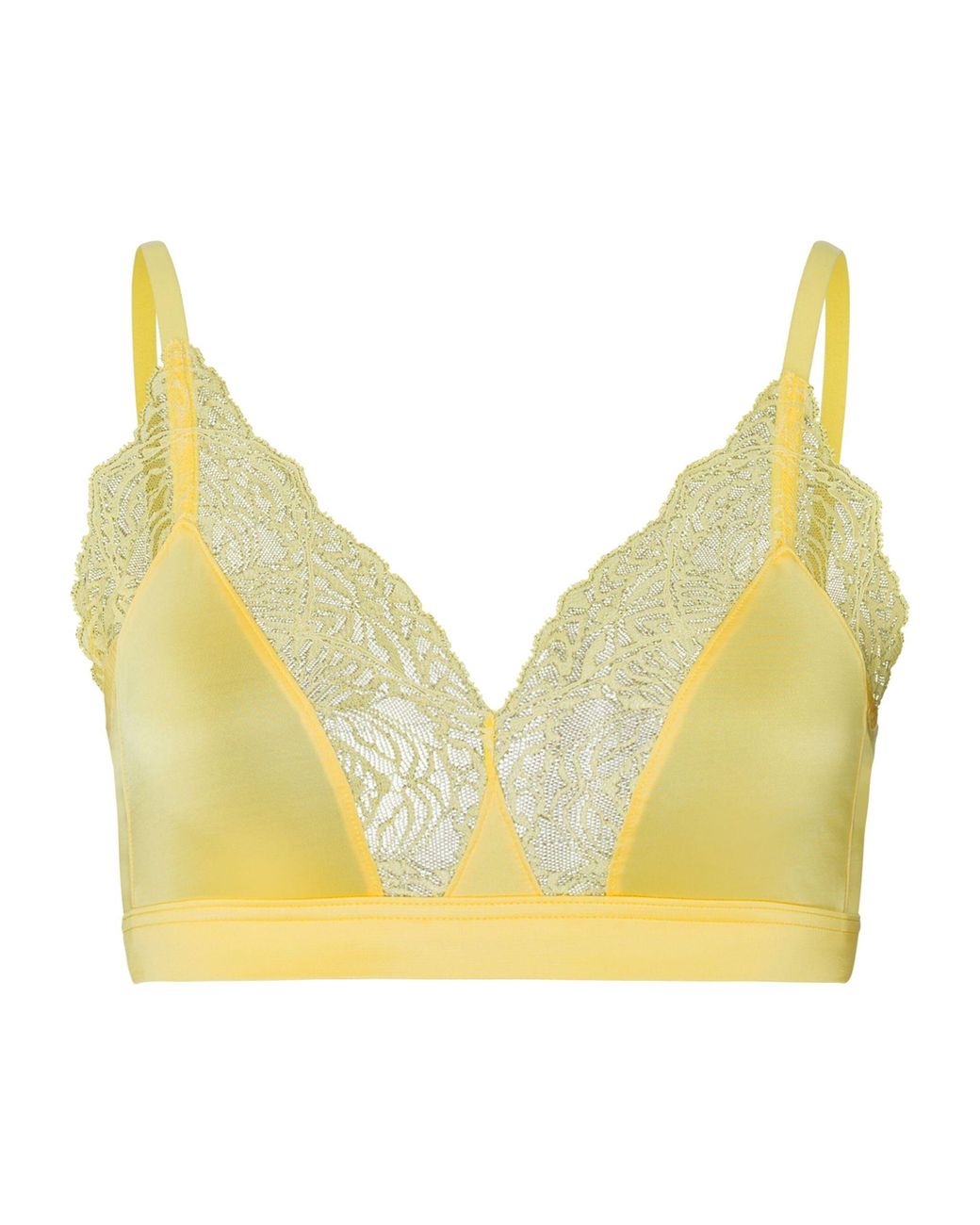 Hanro Selma Lace Trim Soft Cup Bra