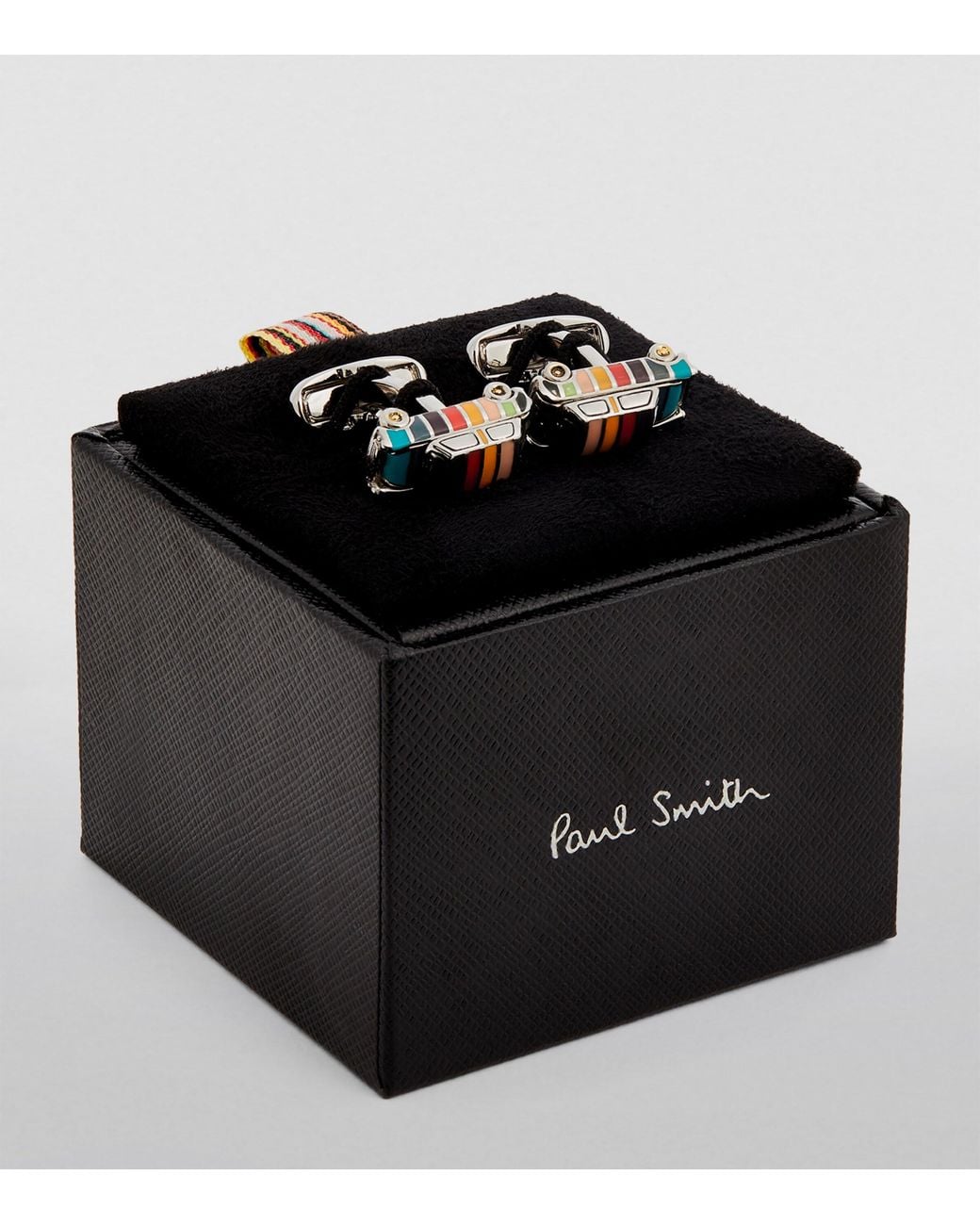 Paul Smith White Mini Cufflinks for men