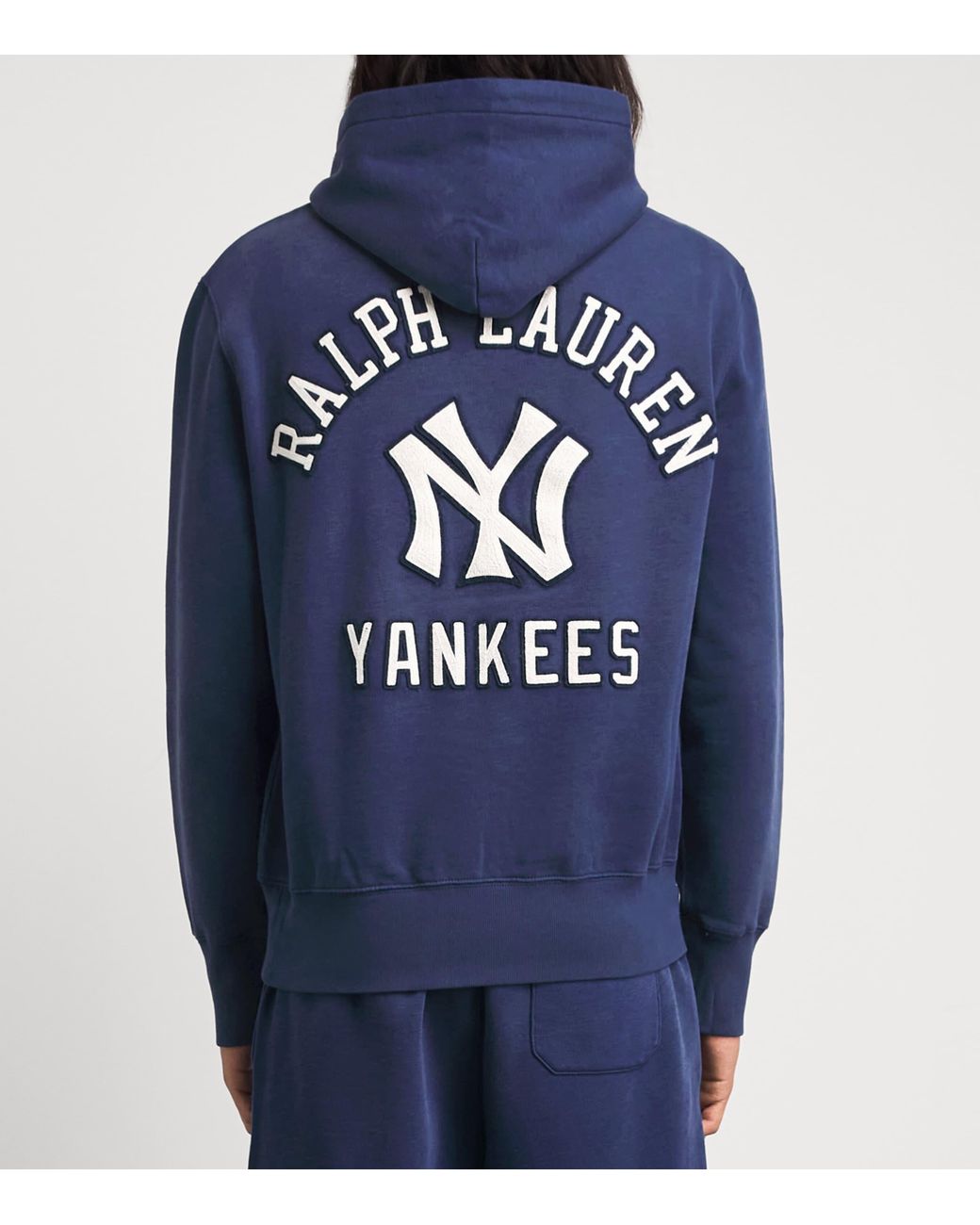 Polo Ralph Lauren Blue Ny Yankees Hoodie for men