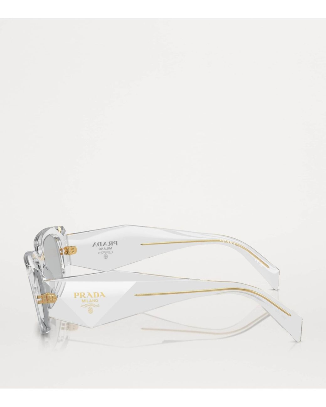 Prada Gray Acetate Pr 17Ws Sunglasses