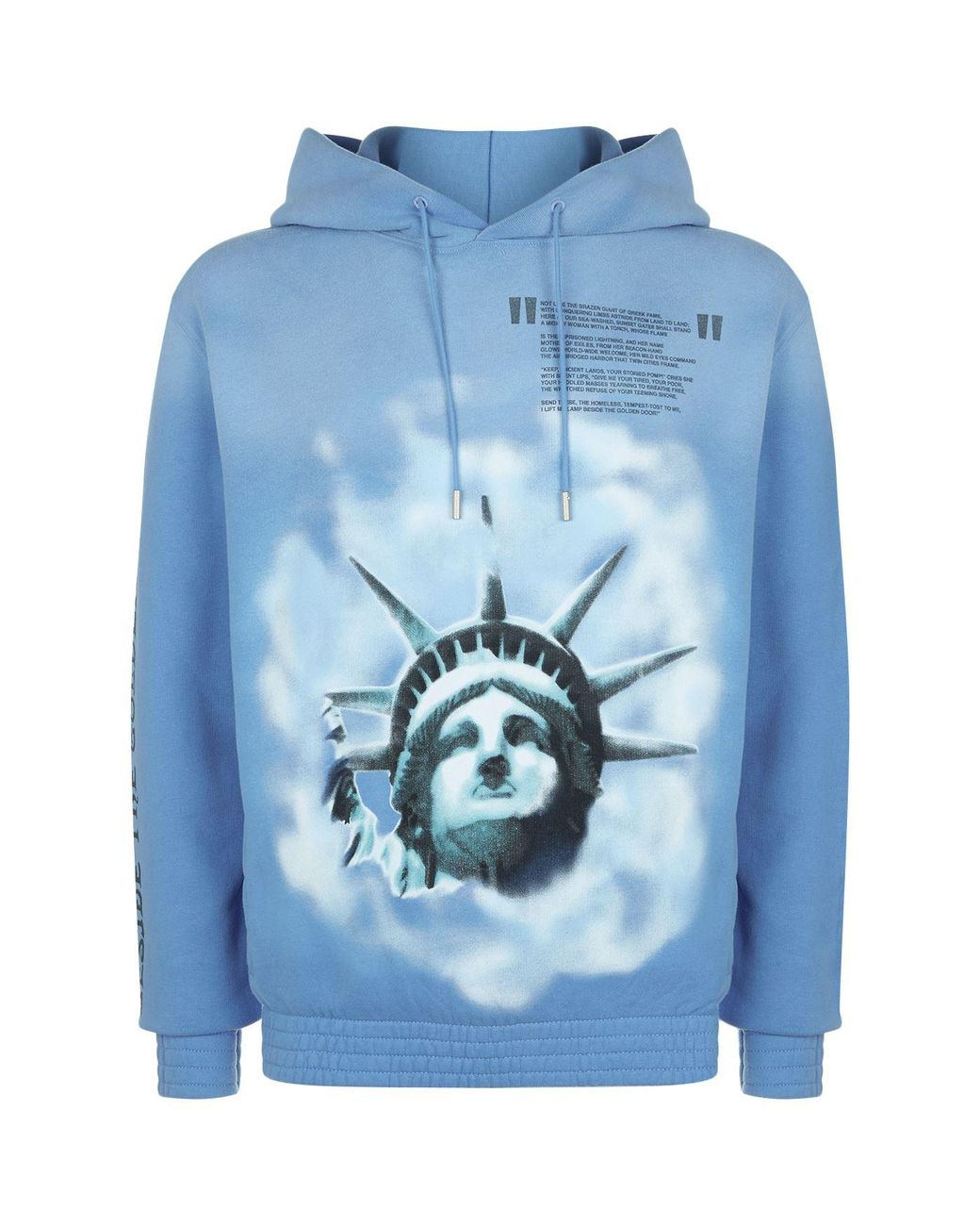 statue of liberty hooded sweatshirt