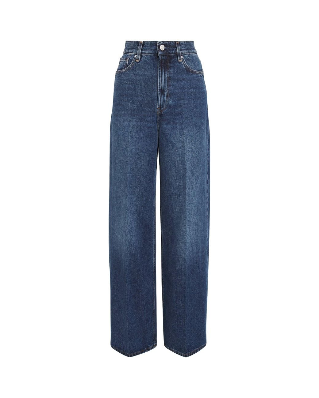 Totême Blue Wide-Leg Jeans
