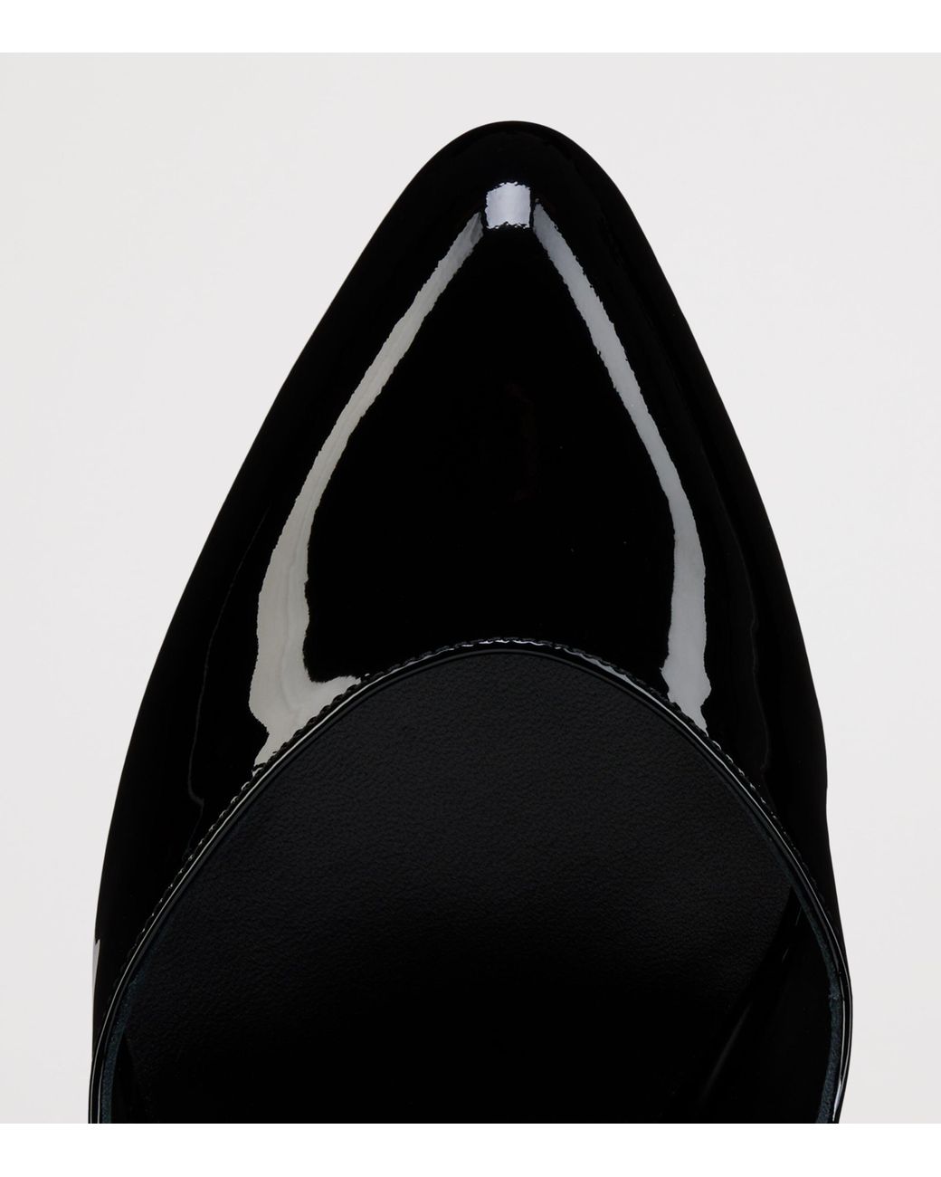 Christian Louboutin Black Fannylove Sling Patent Leather Slingback Pumps 100