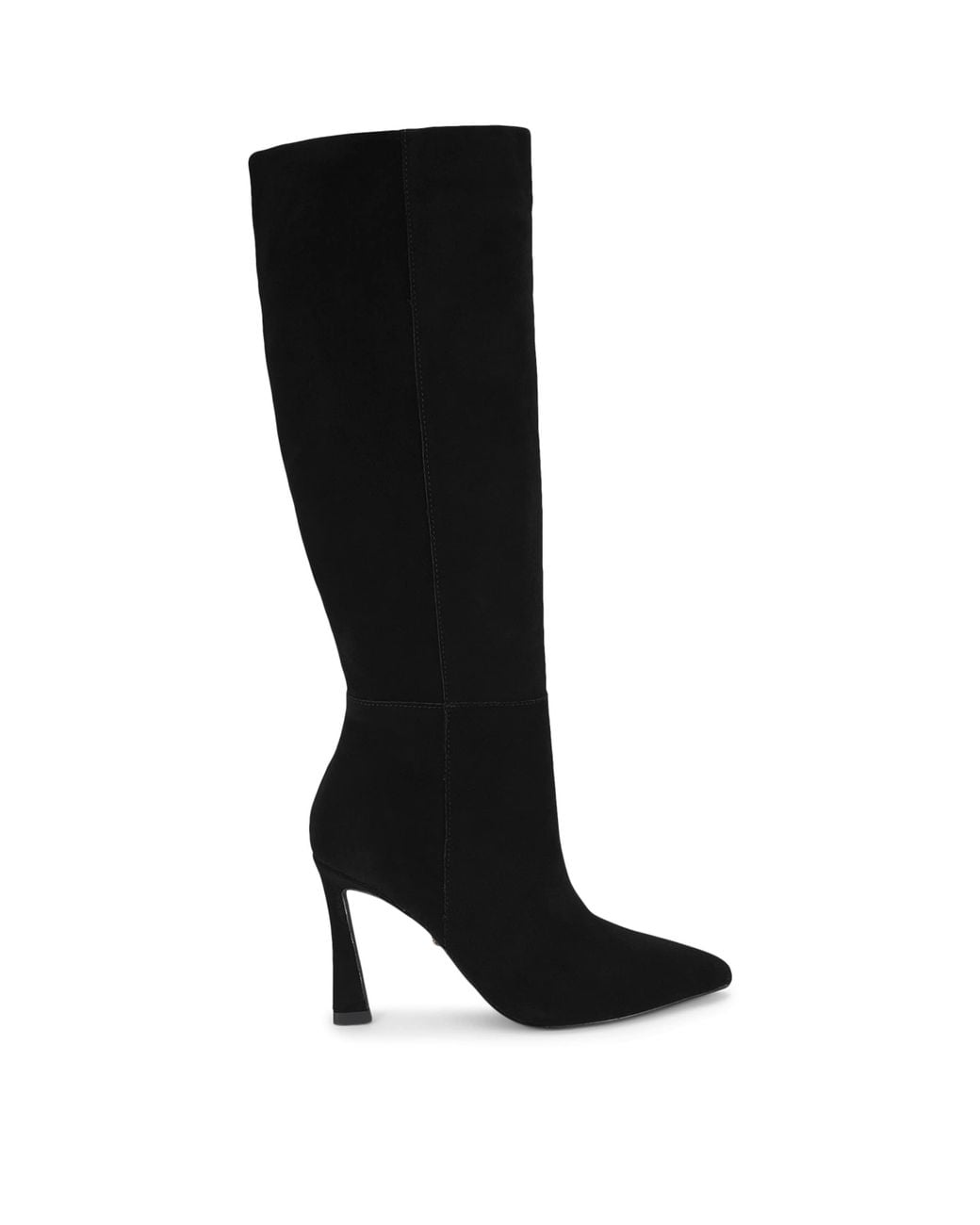 Kurt Geiger Black Suede Annabel Knee-High Boots