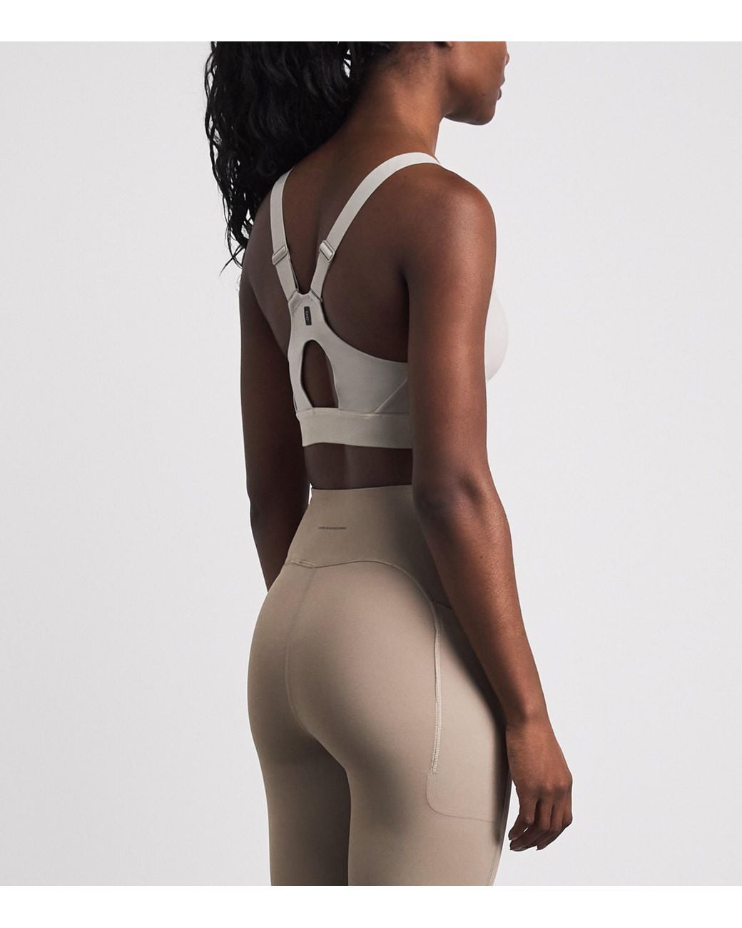 On Shoes Gray Performance Sports Bra