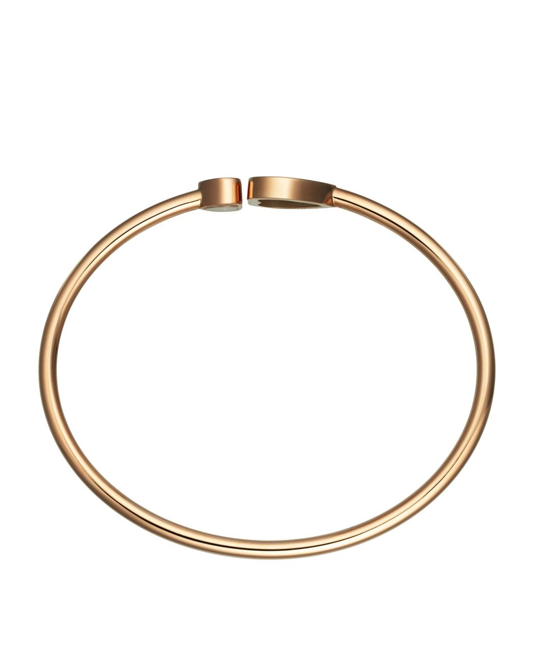 Chopard Metallic And Diamond Happy Hearts Bangle