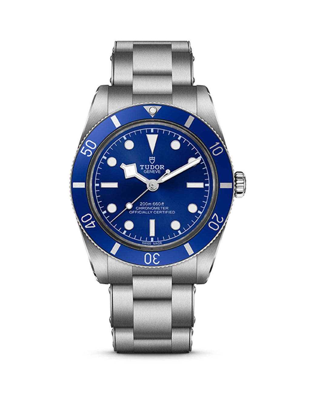 Tudor Blue Bay 54 Stainless Steel Watch